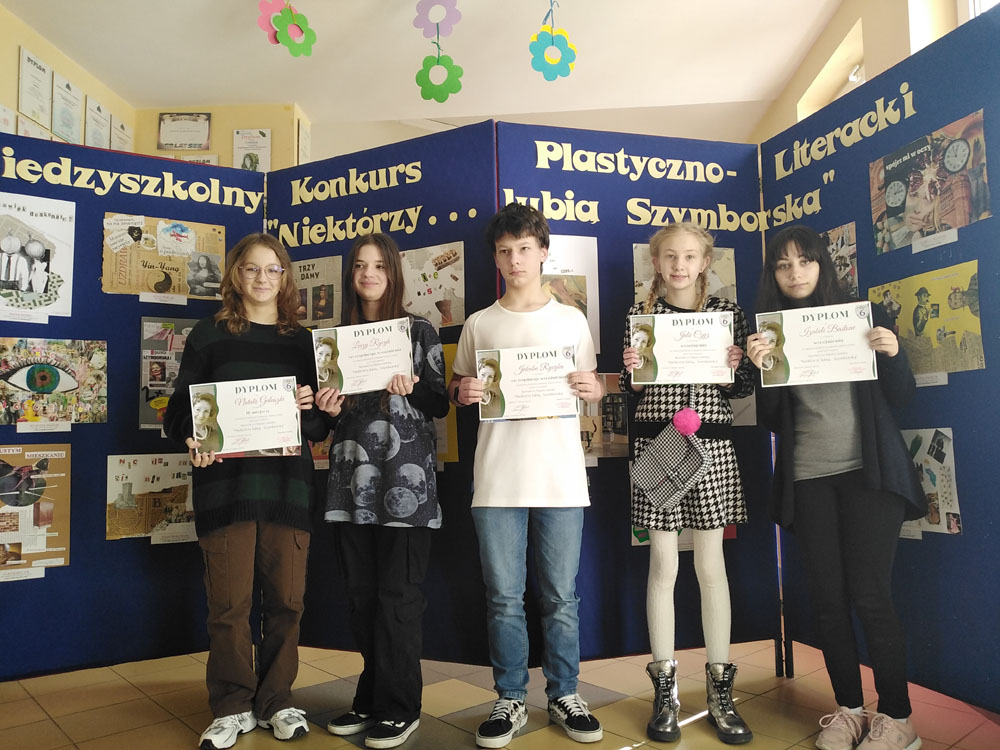 Międzyszkolny Konkurs Literacko – Plastyczny „Niektórzy lubią… Szymborską”…