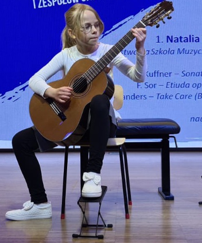 Sukces Natalii z IIIa w Ogólnopolskim Konkursie Multiinstrumentalnym