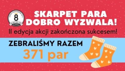 Skarpetkowa dobroczynność – druga edycja akcji zakończona sukcesem!