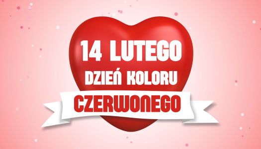 14 LUTEGO – DZIEŃ KOLORU CZERWONEGO – akcja Samorządu Uczniowskiego SP8…