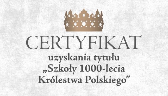SP8 w Sanoku z tytułem „Szkoły 1000-lecia Królestwa Polskiego”!