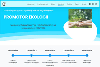 PROMOTOR EKOLOGII – wyniki zadania EKO 5 – „Wakacyjne #KAMYCZKI”