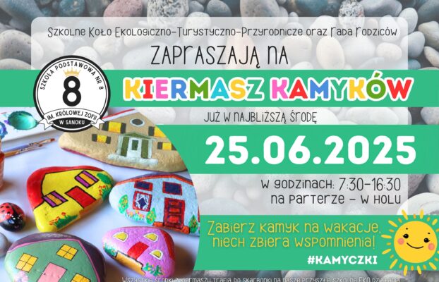 ZAPRASZAMY na EKO KIERMASZ #kamyczki