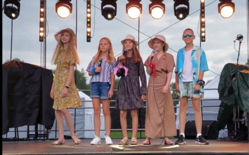 Uczniowie SP8 na scenie podczas Dni Sanoka 2025!