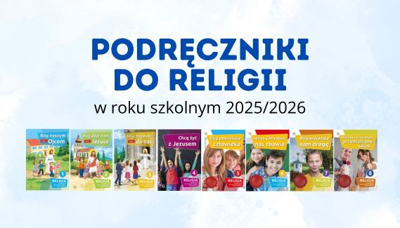 Lista podręczników do religii w roku szkolnym 2025/2026