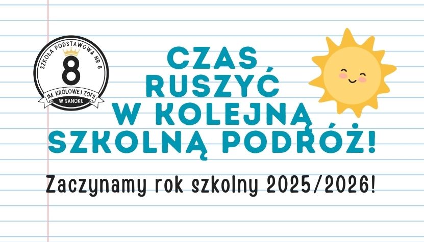 Zaczynamy rok szkolny 2025/2026!