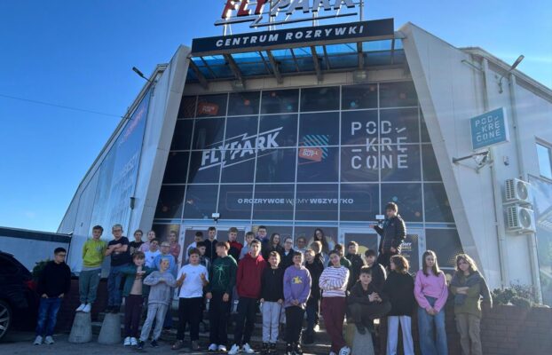 Wycieczka klasy 5C i 6B do Fly Parku!