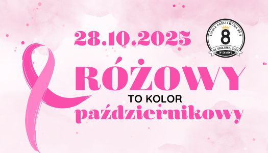 RÓŻOWY to kolor PAŹDZIERNIKOWY…