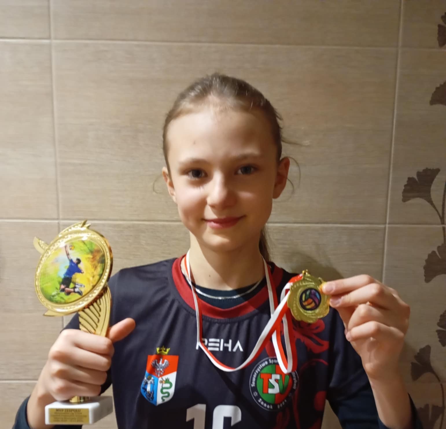 Ida Wolanin z tytułem MVP…