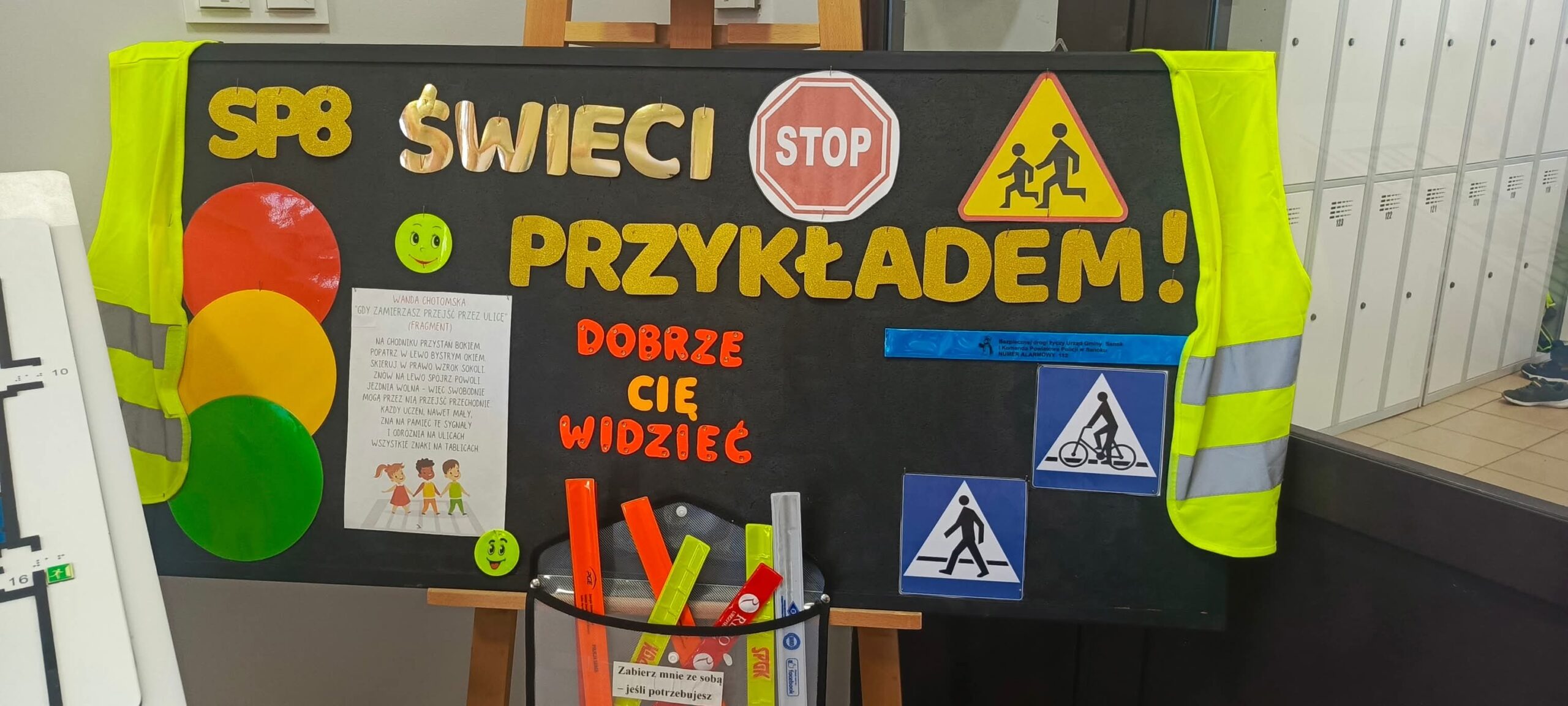 #OdblaskowaSzkoła – SP8 świeci przykładem!