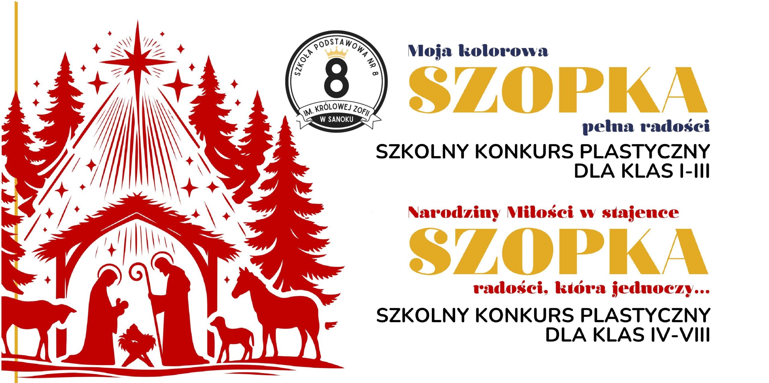 ZAPRASZAMY wszystkich uczniów do udziału w ŚWIĄTECZNYCH KONKURSACH PLASTYCZNYCH…