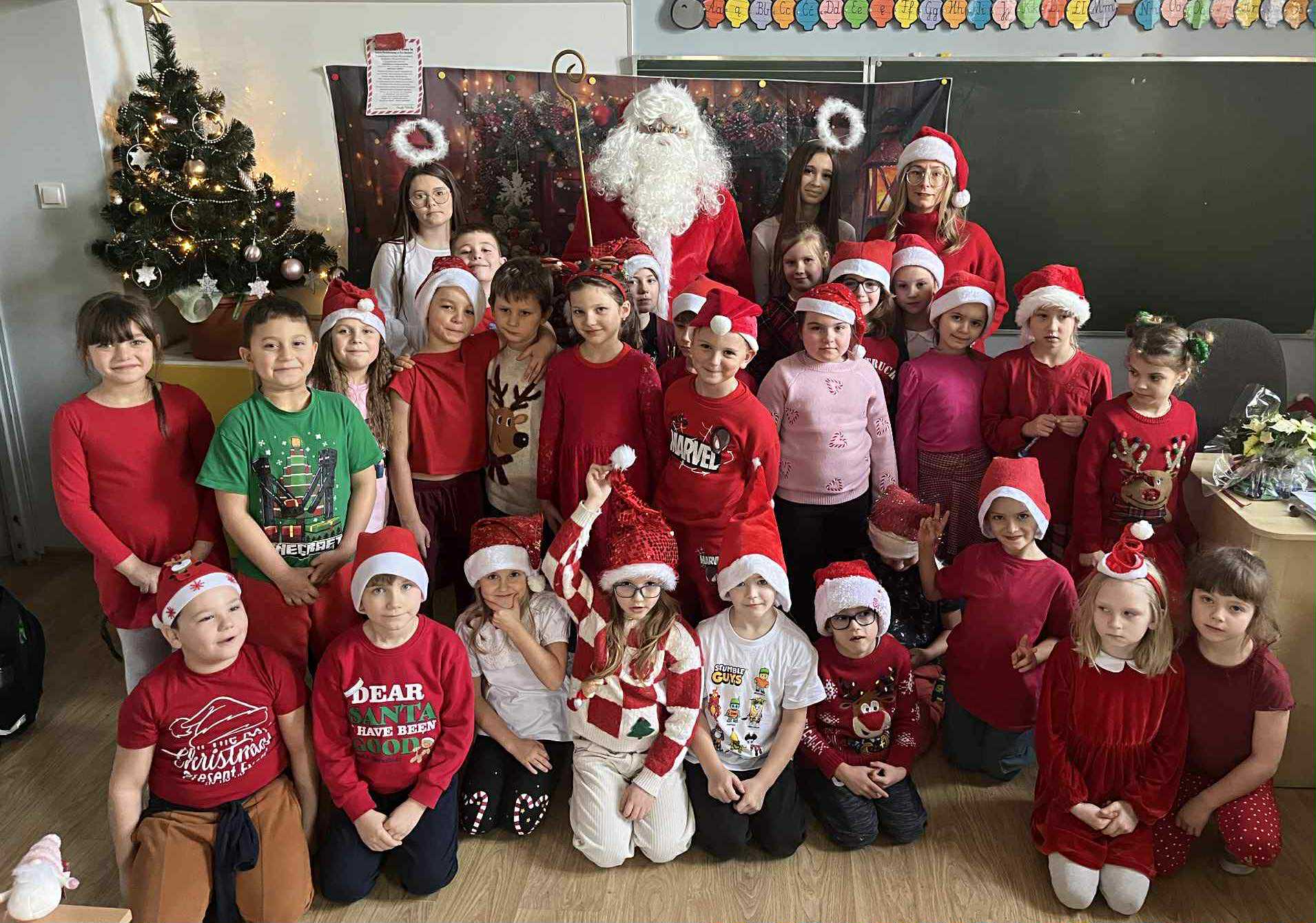 Mikołajkowe szaleństwo w 1A!