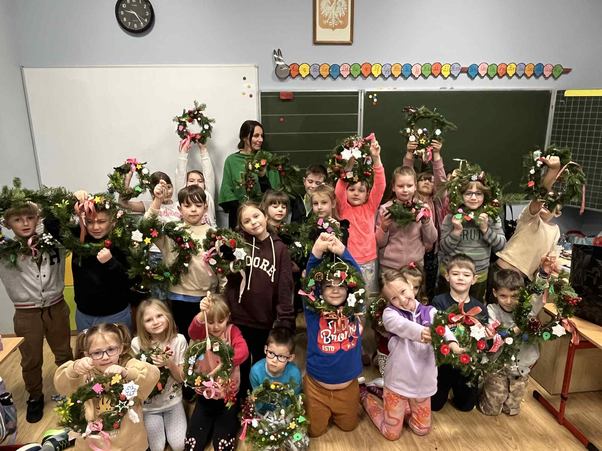 Warsztaty świąteczne w klasie 1a…