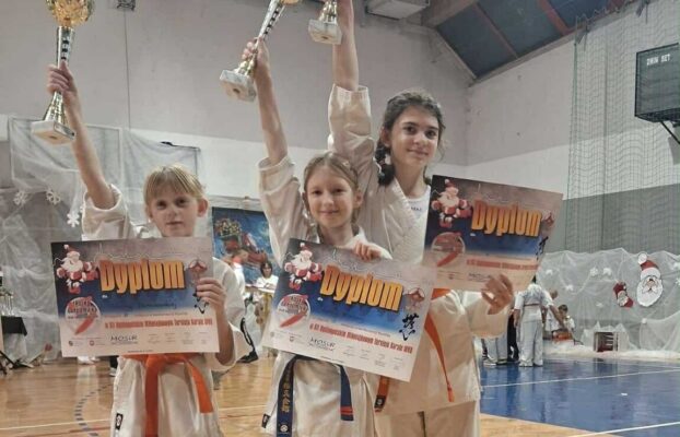 Sukcesy naszych uczennic w XII Mikołajkowym Turnieju Karate w Sandomierzu