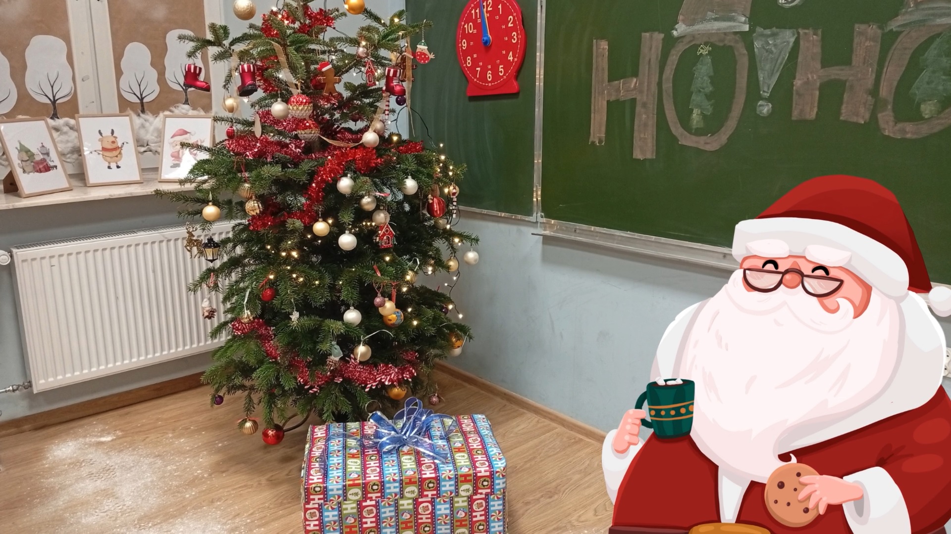 Mikołajkowe niespodzianki w 1B!