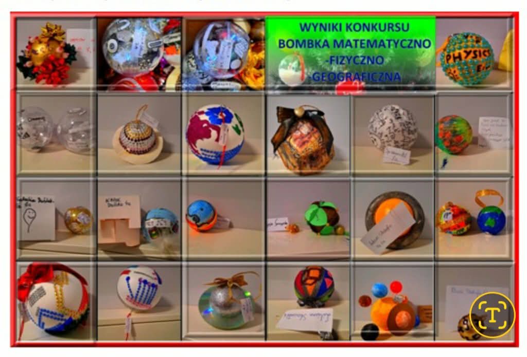 Wyniki konkursu na SUPER BOMBKĘ FIZYCZNĄ-MATEMATYCZNĄ-GEOGRAFICZNĄ