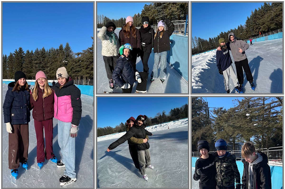 Klasa 6a na Torze Lodowym  MOSiR  Sanok ⛸️