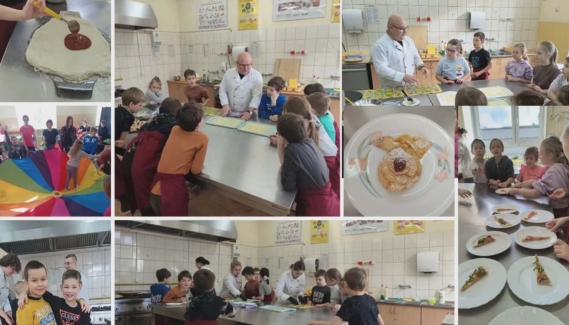 Pierwszaki bawią się i gotują! Klasa 1B z wizytą w ZS nr 2 w Sanoku…