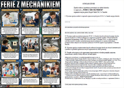 Ferie z MECHANIKIEM – zapraszamy…