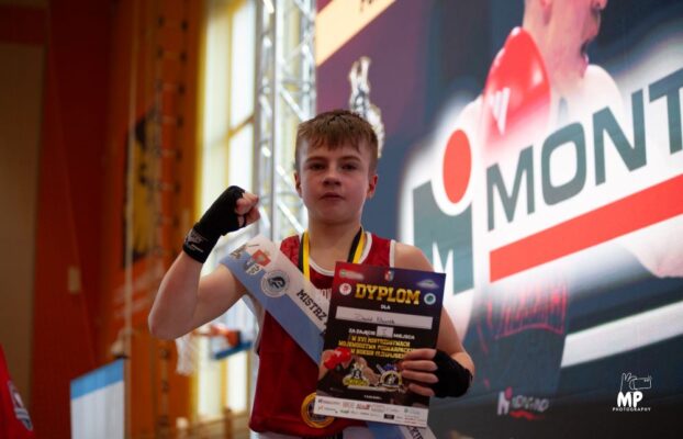 Dawid Knurek – uczeń klasy 7A – Mistrzem Podkarpacia w Boksie Olimpijskim !