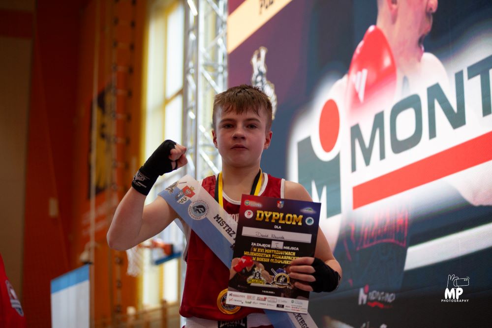 Dawid Knurek – uczeń klasy 7A – Mistrzem Podkarpacia w Boksie Olimpijskim !