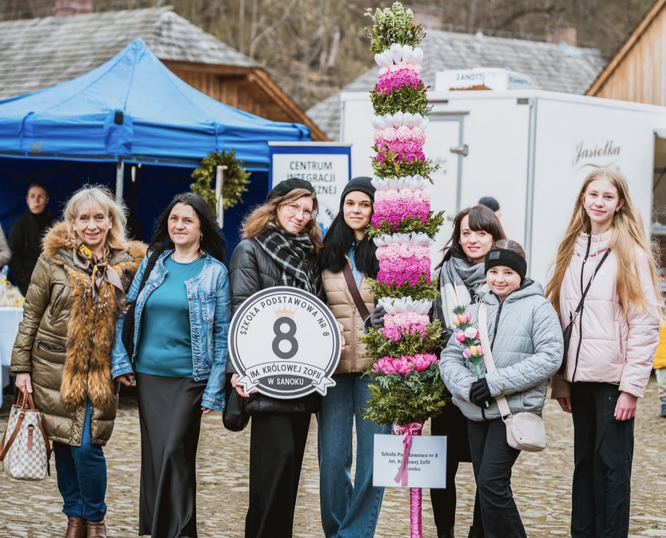 SP8 na XII Niedzieli Palmowej w sanockim Skansenie…