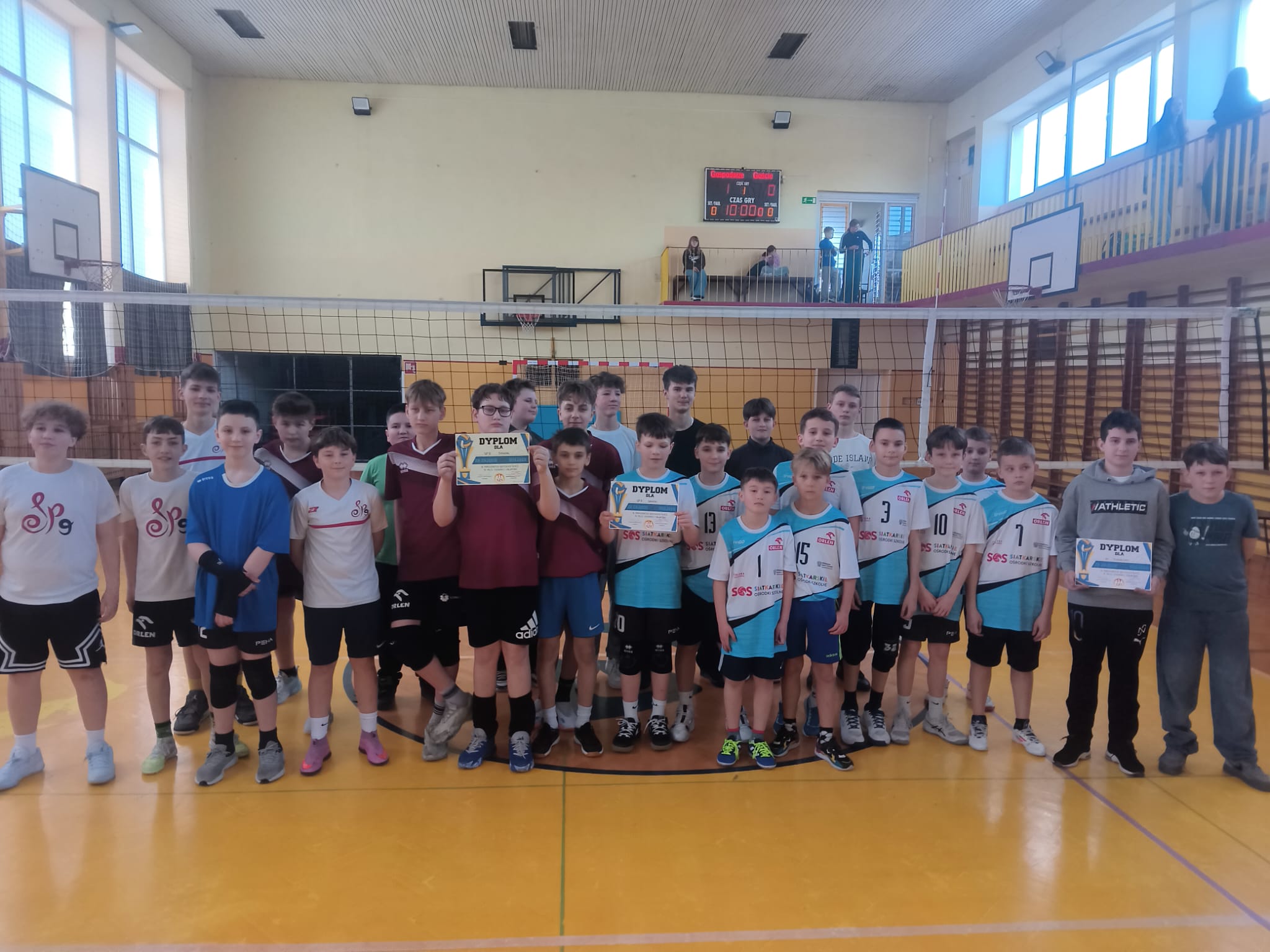 Zasłużone trzecie miejsce młodych siatkarzy w rozgrywkach powiatowych…