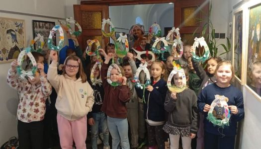 Kreatywne warsztaty wielkanocne w klasie 1b…