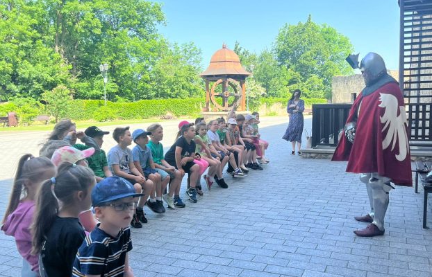 Rycerska przygoda klasy 1a na Zamku Królewskim w Sanoku…