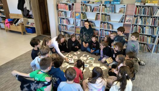 Klasa 1b w świecie książek i dobrych wartości…
