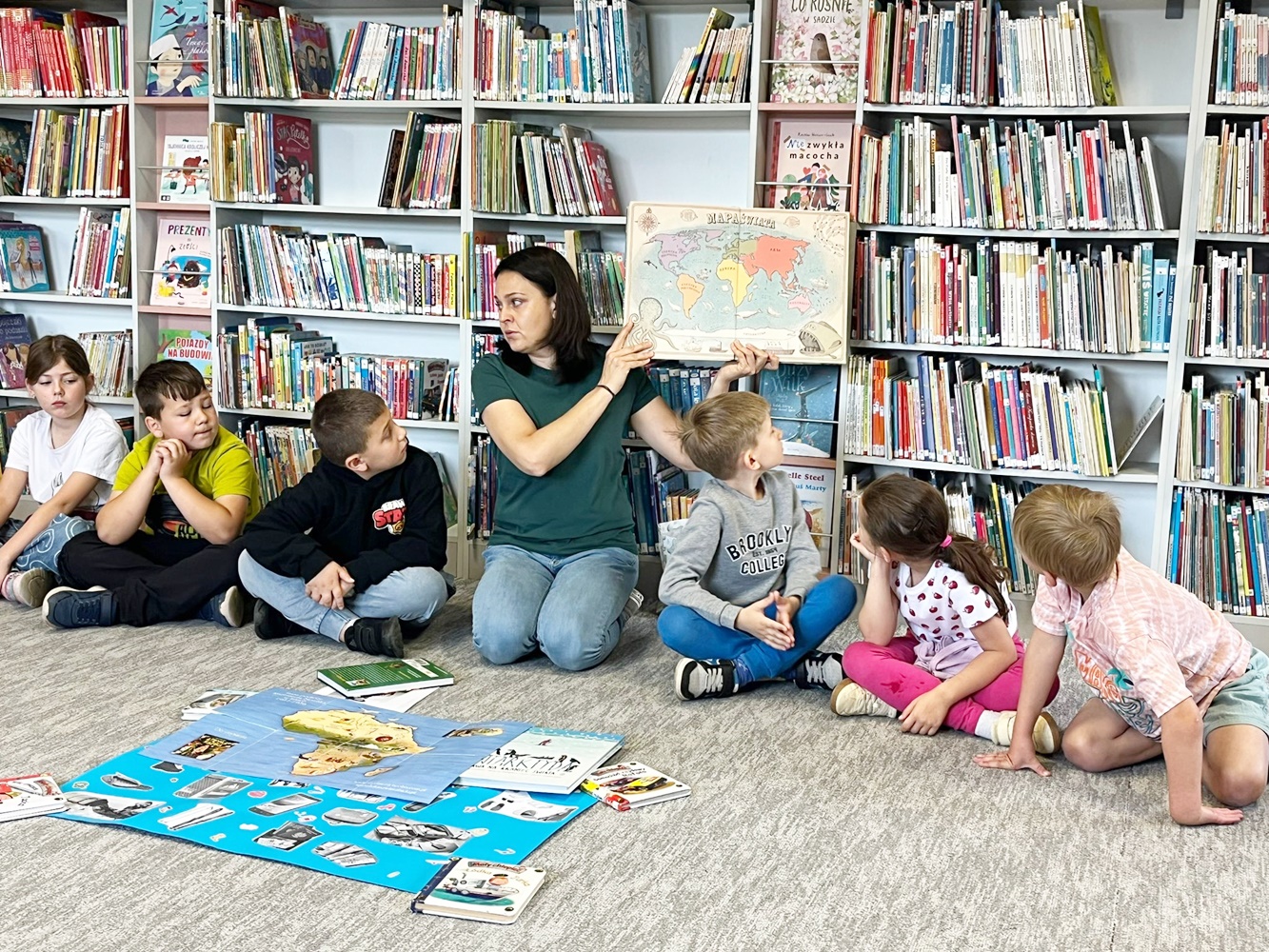 Ostatnie spotkanie uczniów klasy 1a w tym roku szkolnym w Miejskiej Bibliotece Publicznej za nami…