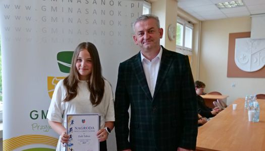 Zofia Tabisz wśród najlepszych sportowców Gminy Sanok…