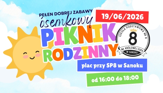 Już w najbliższy PIĄTEK! Rada Rodziców ZAPRASZA na PIKNIK RODZINNY!