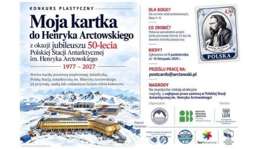 Zaprojektuj kartkę pocztową inspirowaną Antarktydą…