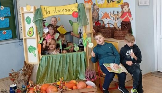 Warzywne przedstawienie w klasie 2b…