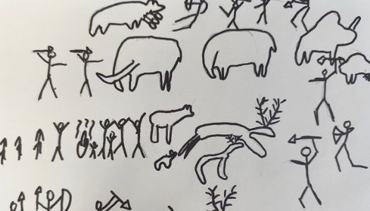 SZTUKA PREHISTORYCZNA autorstwa uczniów KLASY 4B…