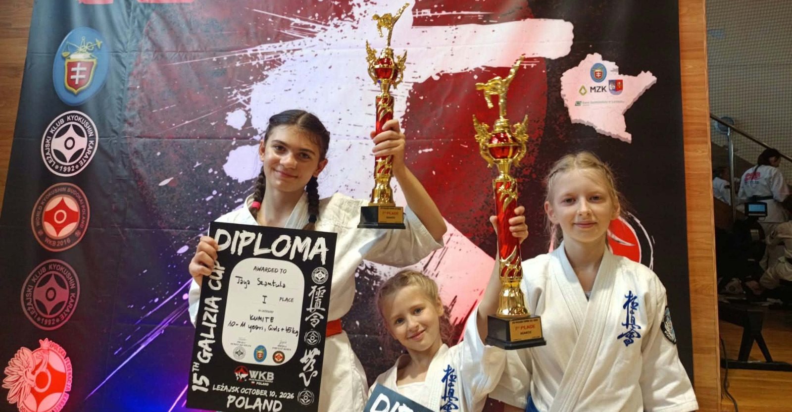 ZŁOTE MEDALE W KARATE!